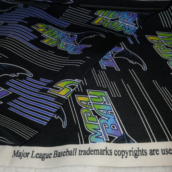 5 Yards MLB Tampa Bay Devil Rays 100% Cotton Fabic Traditions Team Shop - Picture 4 of 7